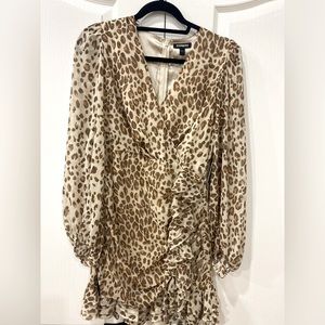 Leopard print dress